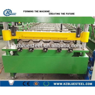 Manufacture Metal Steel Roof Panel Roll Forming Machine Trapezoidal Roof Sheet Forming Machine
